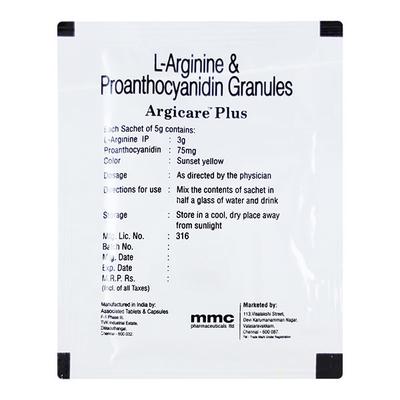 Argicare Plus SUGAR FREE ORANGE FLAVOUR Sachet 5gm - Supplements-Sup