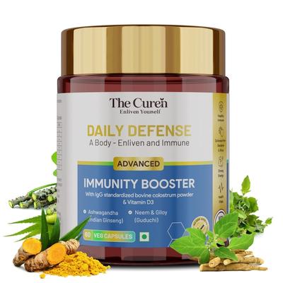 The Curen Daily Defense Advanced Immunity Booster Veg Capsule 60's - Vitamin C