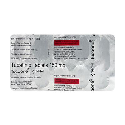 TUCAONE 150mg Tablet 10's - Cancer Oncology-Cyt