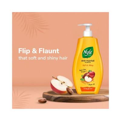 Nyle Ah Soft & Shiny Shampoo Btl 400 ml - Shampoos