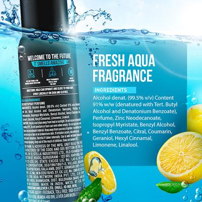 Axe Signature Champion Fresh Aqua Frgrance 72H Dual Action Technology Body Deodorant 154ml - Men Deodorants/Roll-Ons
