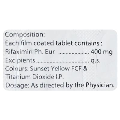 Rifnim 400mg Tablet 10'S - Diarrhoea-Ant