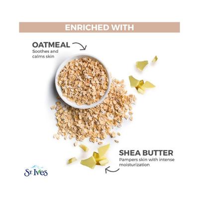 St. Ives Soothing Oatmeal & Shea Butter Body Lotion 100% Natural Moisturizers 621 ml - Lotions & Creams