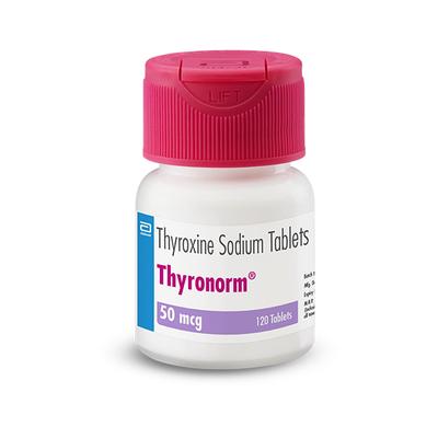 Thyronorm 50mcg Tablet 120'S - Hypothyroidism