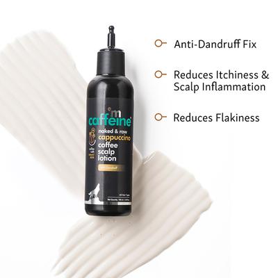 Mcaffeine Naked & Raw Cappuccino Coffee Scalp Lotion 100 ml - Hair Lotions & Tonics