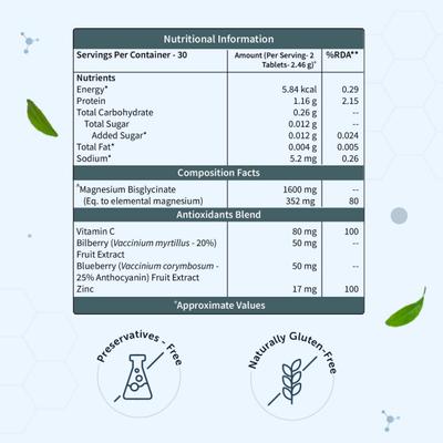 Neuherbs True Magnesium Tablets 60's - Calcium And Minerals