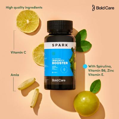 Bold Care Spark Immunity Booster Tablet 60's - Vitamin C