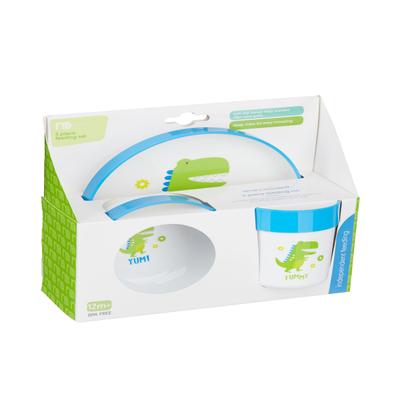 Mothercare Dinosaur Three Piece Feeding Set - Multicolor 1's - Feeding & Nursing
