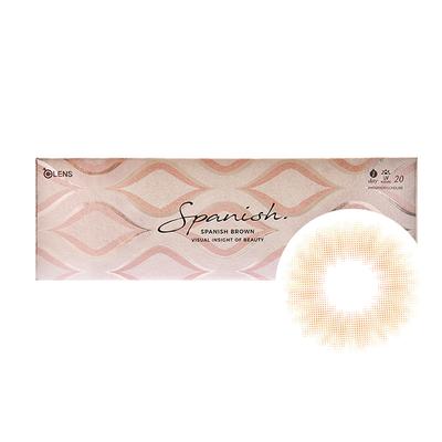 O-Lens Spanish 1Day Coloured Contact Lenses - Brown ( 0.00 ) 1's - Eyecare Lenses