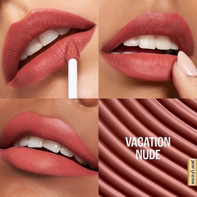 Lakme 9To5 Hya Matte Lip Liquid + Hyaluronic Acid Vacation Nude 5.3 ml - Liquid Lipsticks