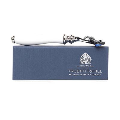 Truefitt and Hill Faux Porcelain Fusion Shaving Razor Chrome Wellington Handmade Luxury Essential Grooming Collection 1's - Razors & Cartridges
