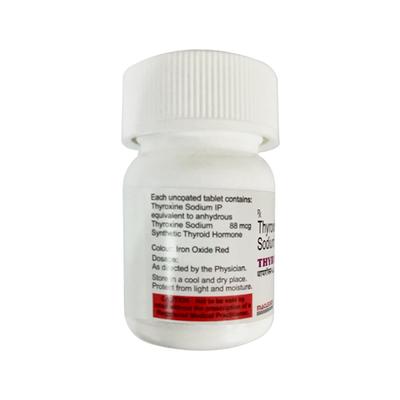 THYROX 88 Tablet 120's - Hypothyroidism