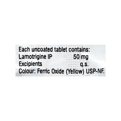 Lamosyn 50mg Tablet 10'S - Epilepsy/Convulsion-Ant