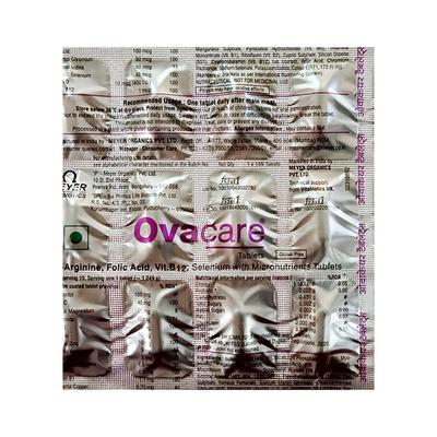 OVACARE GLUTEN FREE Tablet 15's - Supplements-Vam