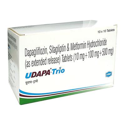 UDAPA TRIO Tablet 10's - Diabetes-Ant