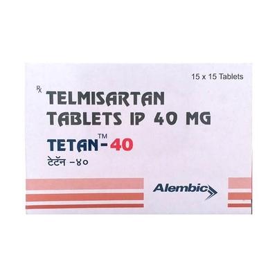 Tetan 40mg Tablet 15'S - Hypertension-Ang