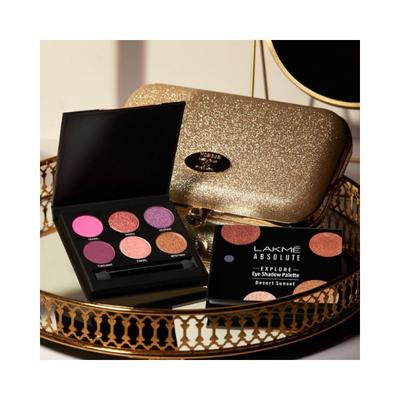 Lakme 29384 - LkAbs Explore EyeShadow Desert Sunset 10 gm - Eye Shadow Palettes