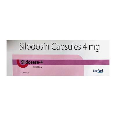 SILDOEASE 4 Capsule 10's - Bladder And Prostate Disorders-Dru