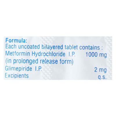 Glyciphage G2 Forte Tablet 10'S - Diabetes-Ant