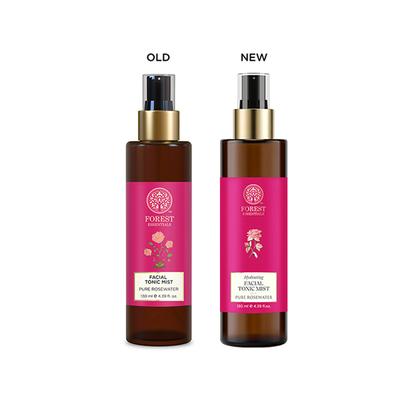 Forest Essentials Facial Tonic Mist Pure Rosewaterfresh & Fragranthydrates 130 ml - Toners