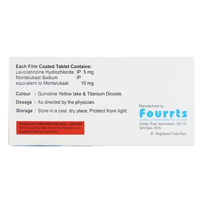 L Montus Tablet 15'S - Allergies-Ant