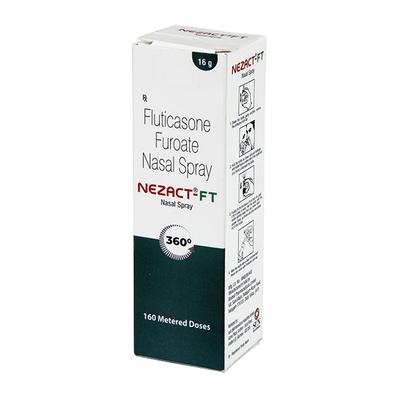 NEZACT FT 160md Nasal Spray 16g - Nasal Congestion-Nas