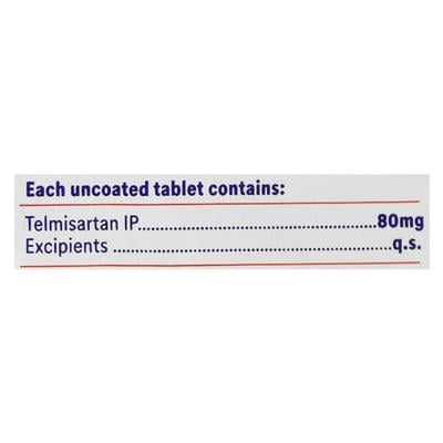 Telsartan 80mg Tablet 14'S - Hypertension-Ang