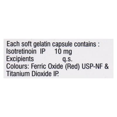 Sotret 10mg Capsule 10'S - Acne-Acn