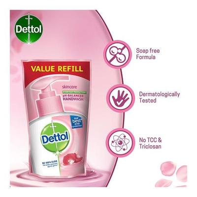 Dettol Skincare Liquid Hand Wash 175 ml - Hand Wash & Soaps