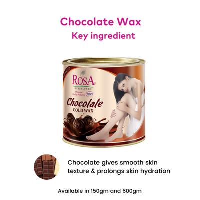 Rosa Chocolate Cold Wax 600 g - Hair Removal Accessories