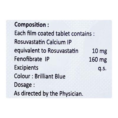 NORMALIP F 10/160mg Tablet 10's - High Cholesterol-Dys