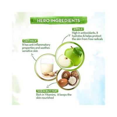 Mamaearth Agent Apple Body Lotion & Cream for Kids with Apple & Oat Milk 400 ml - Creams, Lotions & Oils