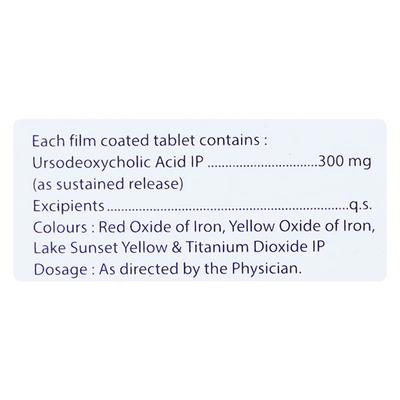 URSOBEST 300mg Tablet 10's - Cholelithiasis/Gall Stones