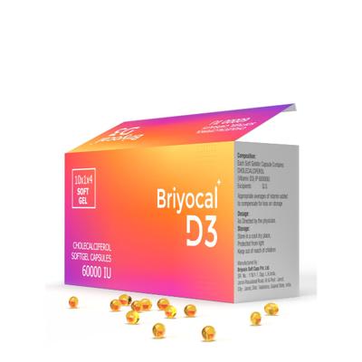 Briyocal D3 Softgel Capsules 4's - Multi-Vitamins