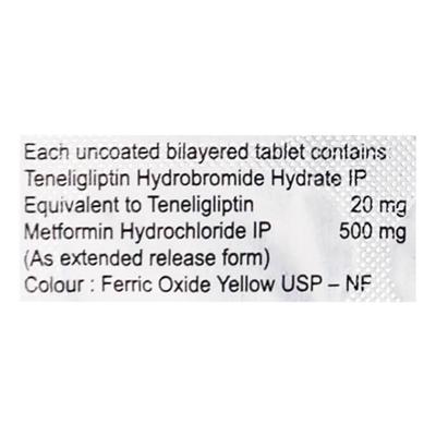 TENEDIX M 500 Tablet 15's - Diabetes-Ant