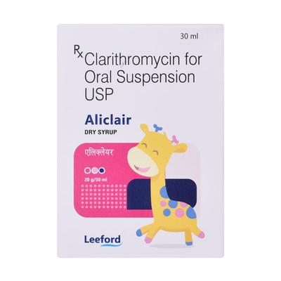 ALICLAIR Dry Syrup 30ml - Bacterial Infections-Mac
