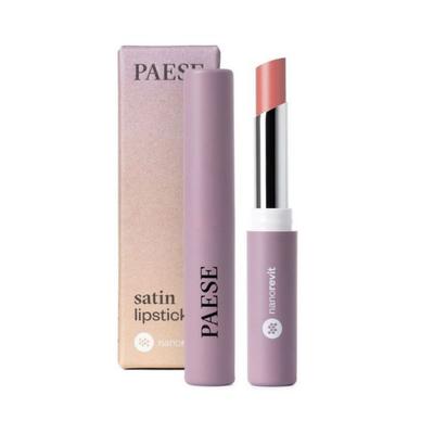 Paese Cosmetics Satin Lipstick No 22 Peach Kiss 2.2G - Lipsticks