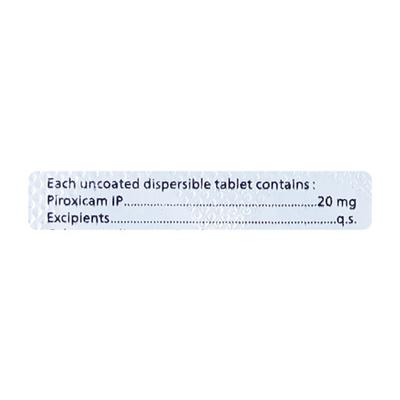 INFLACIN DT 20mg Tablet 10's - Pain relief-Nsa