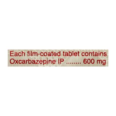 Oxcarb 600mg Tablet 10'S - Epilepsy/Convulsion-Ant