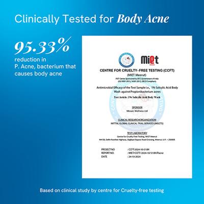 Be Bodywise 1% Salicylic Acid Be Body Wash for Be Body Acne 375 ml - Shower Gels & Body Wash