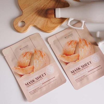 Scentio Organic Bird's Nest & Gold Mask Sheet 30 ml - Sheet Masks