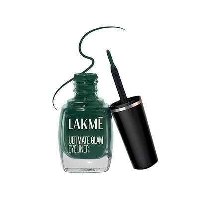 Lakme Ultimate Glam Eye Liner, Semi Matte, Green, 9ml - Eyeliners
