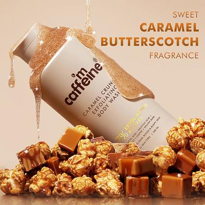 MCaffeine 7% Exfoliating Body Wash- 1% Salicylic 2% Lactic Acid, Shower Gel to Reduce Body Acne 300 ml - Shower Gels & Body Wash