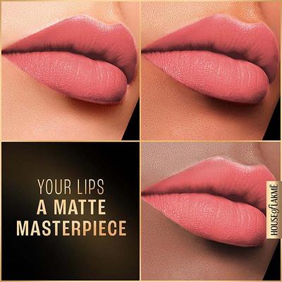 Lakme Forever Matte Liquid Lip, 16hr Lipstick, Pink Vintage 5.6ml - Liquid Lipsticks