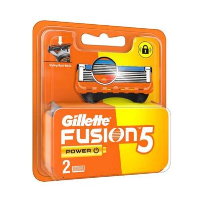 Gillette Fusion5 Power Blades-2 Cartridges 1's - Razors & Cartridges
