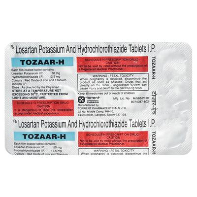 TOZAAR H Tablet 15's - Hypertension-Ang