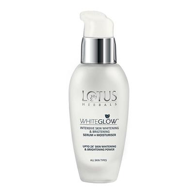 Lotus Herbals Whiteglow Intensive Skin Whitening & Brightening Serum + Moisturiser 30 Ml - Face Serum