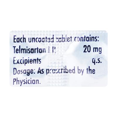 TELPRES 20mg Tablet 15's - Hypertension-Ang
