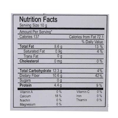 Nutriwish Black Chia Seeds 500 gm - Nutritional Bars