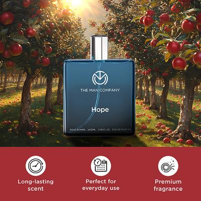 The Man Company Hope Perfume For Men - Premium Long-Lasting Eau De Parfum 100 ml - Men Perfumes (Edt/Edp)